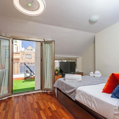 Appartamento Precioso Ático con terraza centro Historico Málaga Esterno foto