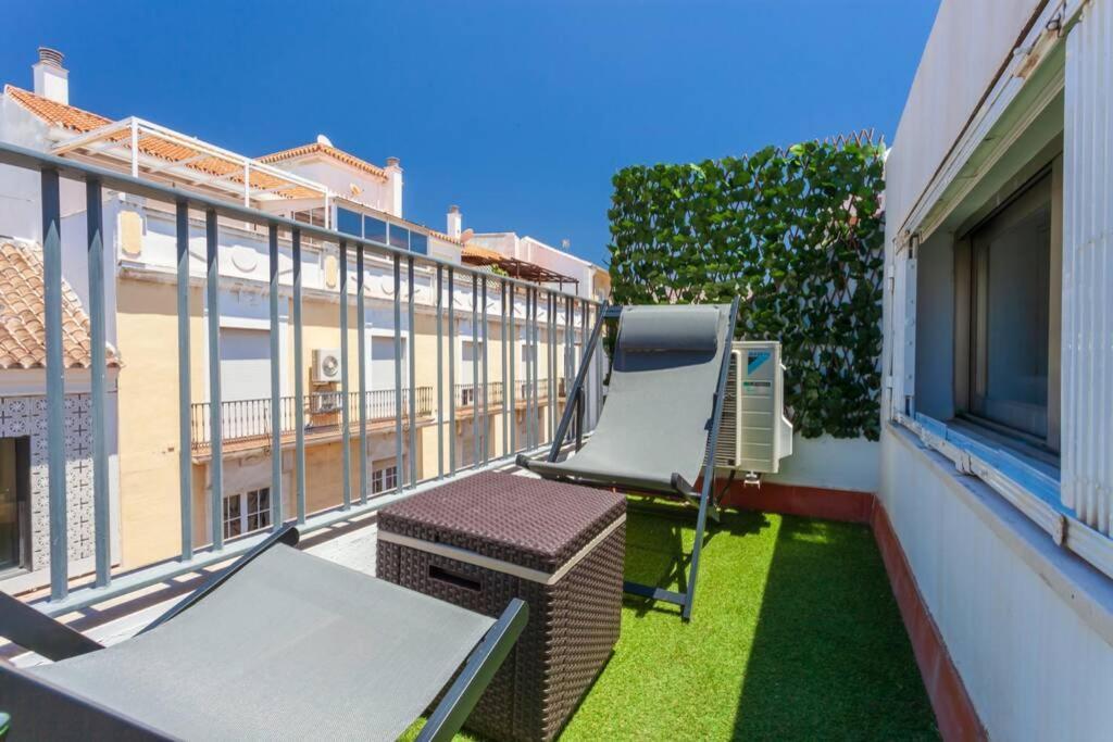 Appartamento Precioso Ático con terraza centro Historico Málaga Esterno foto